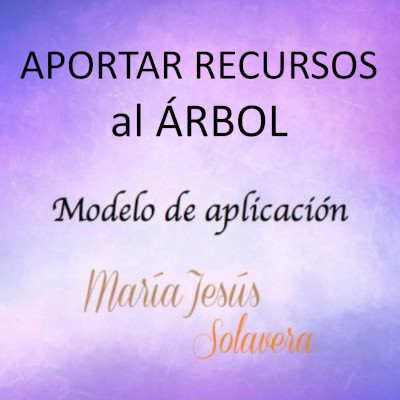 Modelo de Aplicación: Aportar recursos al árbol